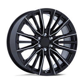PR223 22X9 6X5.5 G-BLK MILL 28MM Performance Replicas
