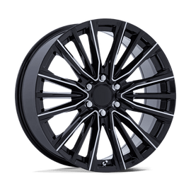 PR223 22X9 6X5.5 G-BLK MILL 28MM Performance Replicas