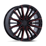 PR223 26X10 6X5.5 G-BLK MILL-RD 28MM Performance Replicas