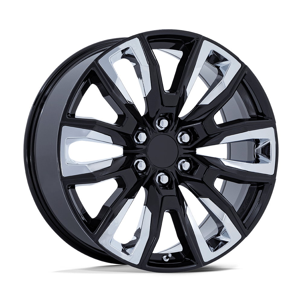 PR225 22X9 6X5.5 G-BLK-CHR 28MM Performance Replicas