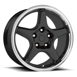 PR103 17X9.5 5X4.75 G-BLK MACH-LP 38MM Performance Replicas