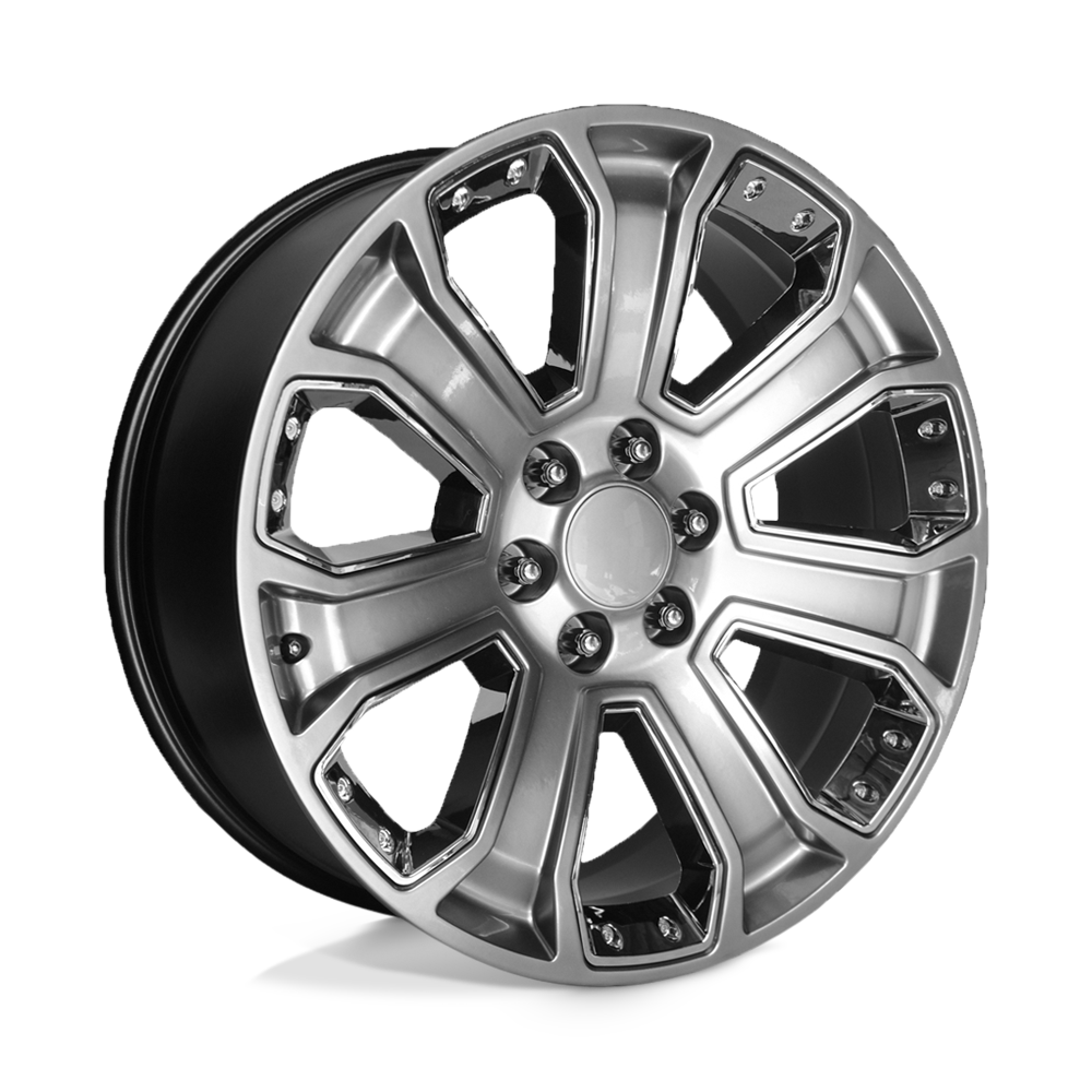 PR113 22X9 6X5.5 SLV CHR ACC 24MM Performance Replicas