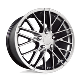 PR121 19X10 5X4.75 HYPER SLV 79MM Performance Replicas