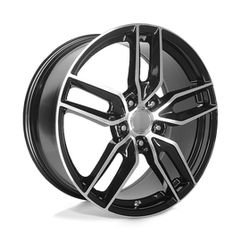 PR160 18X9.5 5X4.75 G-BLK MACH 56MM Performance Replicas