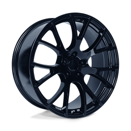 PR161 20X9 5X115 G-BLK 20MM Performance Replicas
