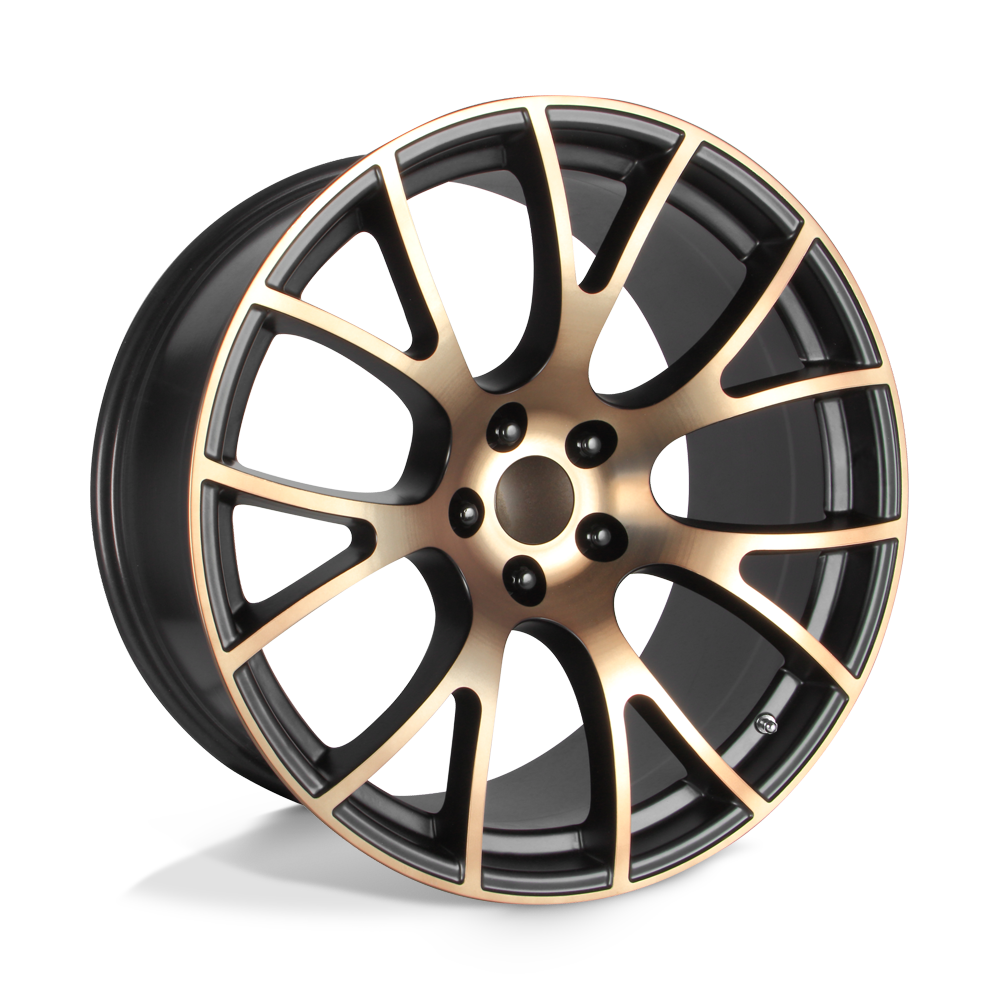 PR161 22X9.5 5X5.0 BLK BRZ 35MM Performance Replicas