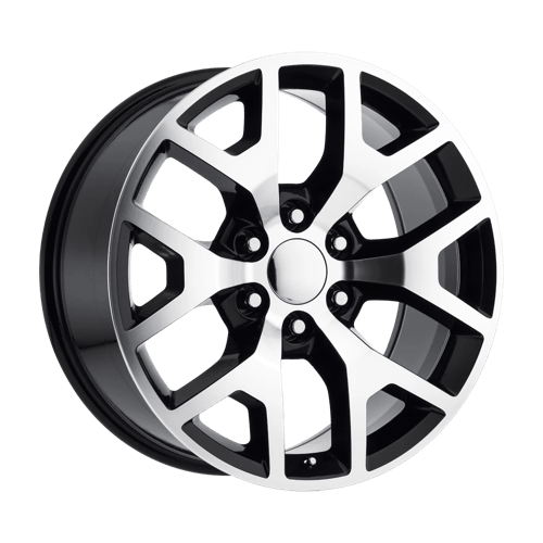 PR169 22X9 6X5.5 G-BLK MACH 28MM Performance Replicas