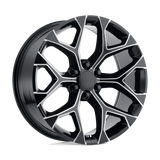 PR176 26X10 6X5.5 G-BLK MILL 24MM Performance Replicas