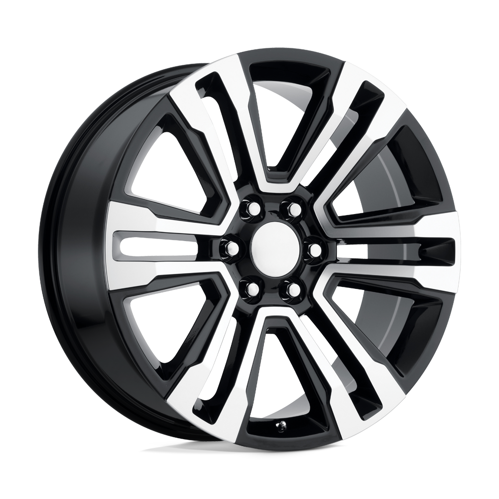 PR182 22X9 6X5.5 G-BLK MACH 24MM Performance Replicas