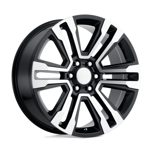 PR182 22X9 6X5.5 G-BLK MACH 24MM Performance Replicas