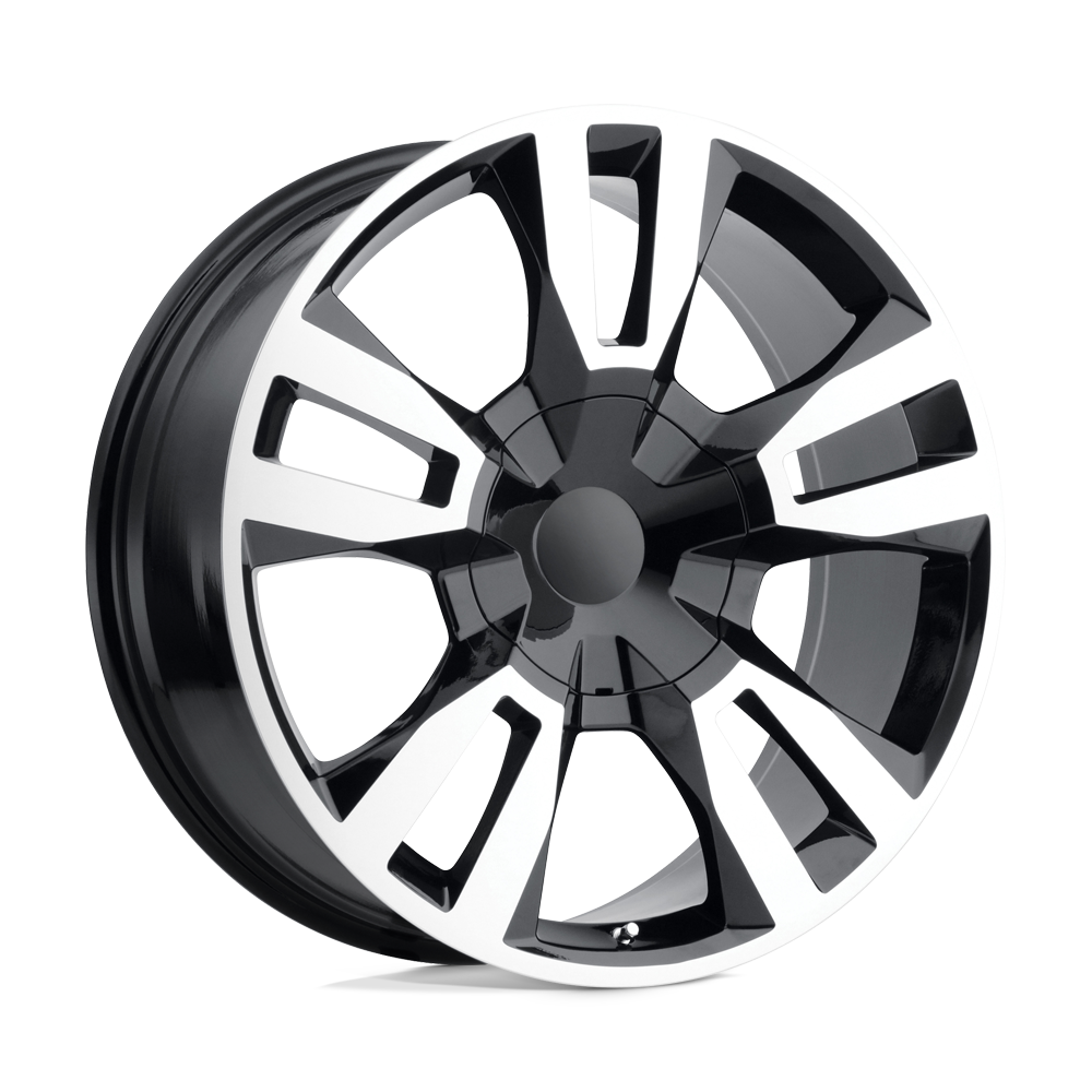 PR188 22X9 6X5.5 G-BLK MACH 27MM Performance Replicas