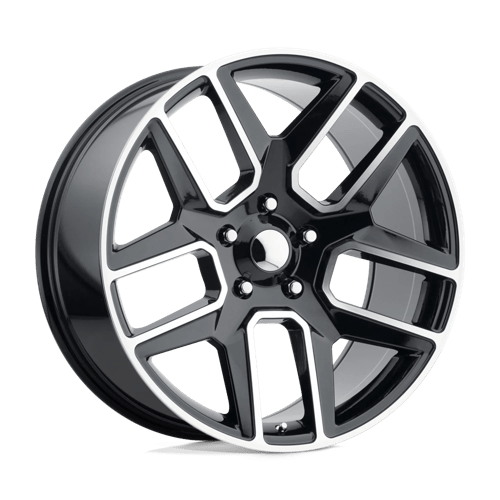 PR192 22X10 5X5.5 G-BLK MACH 25MM Performance Replicas