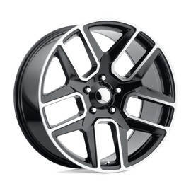 PR192 22X10 5X5.5 G-BLK MACH 25MM Performance Replicas