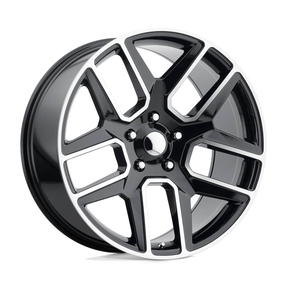 PR192 22X10 5X5.5 G-BLK MACH 25MM Performance Replicas