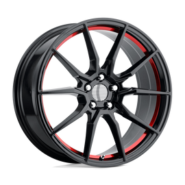 PR193 20X9 5X4.5 G-BLK RED MACH 30MM Performance Replicas