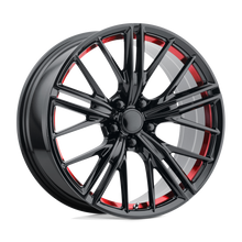 Load image into Gallery viewer, PR194 20X11 5X120 G-BLK RED MACH 43MM Performance Replicas