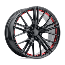 Load image into Gallery viewer, PR194 20X11 5X120 G-BLK RED MACH 43MM Performance Replicas