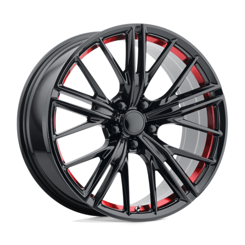 PR194 20X10 5X120 G-BLK RED MACH 35MM Performance Replicas