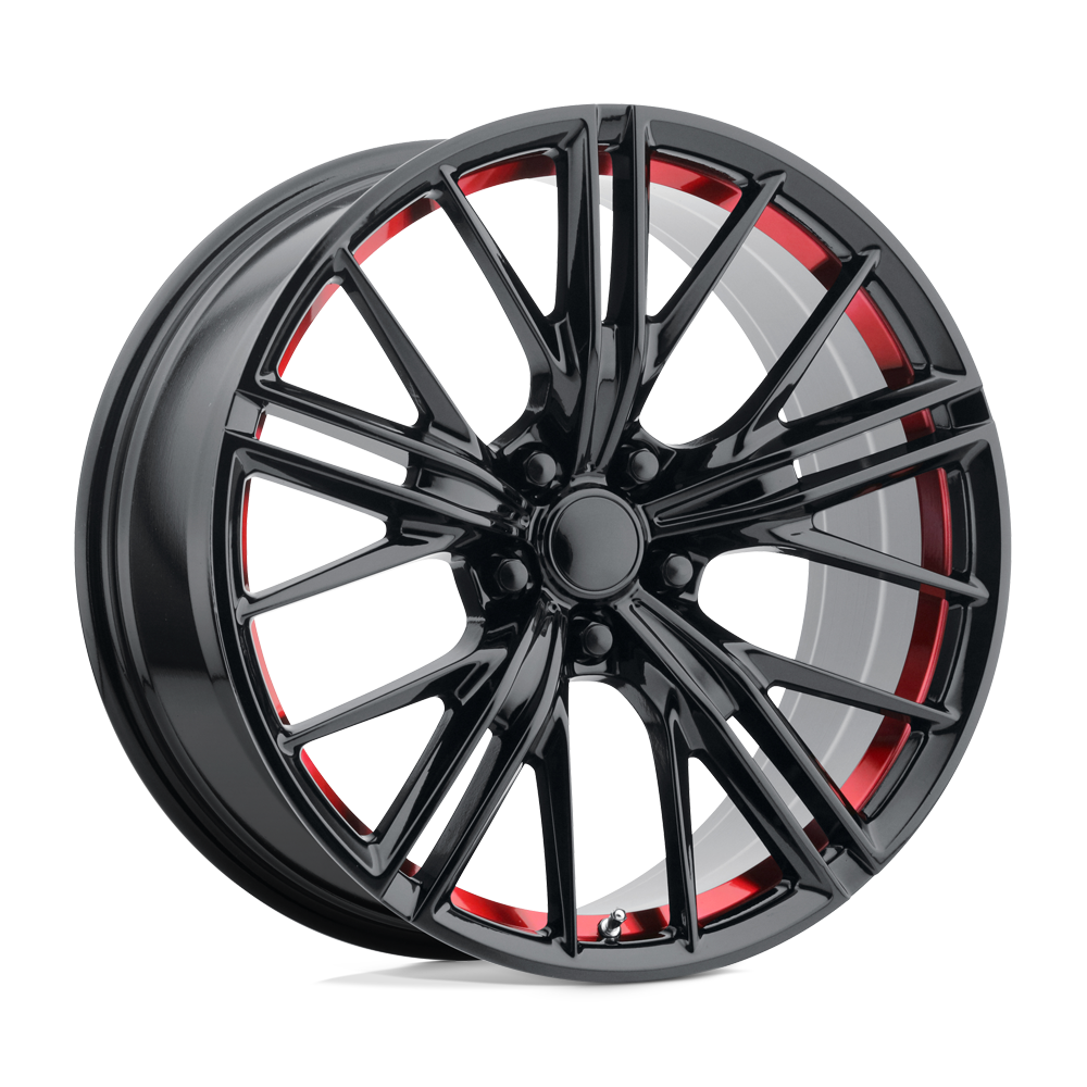 PR194 20X10 5X120 G-BLK RED MACH 35MM Performance Replicas