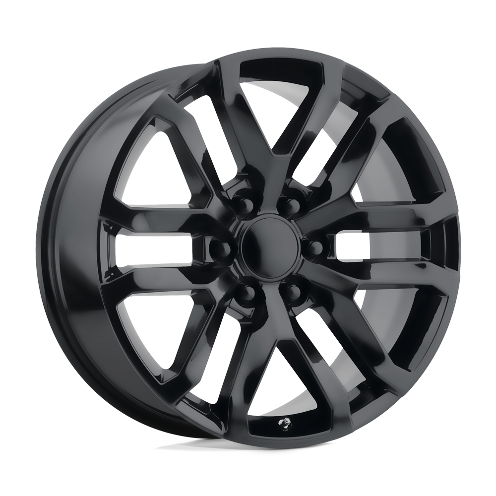 PR196 22X9 6X5.5 S-BLK 24MM Performance Replicas