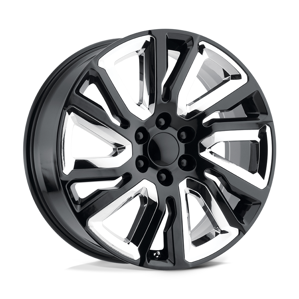 PR202 22X9 6X5.5 G-BLK CHR-ACC 28MM Performance Replicas