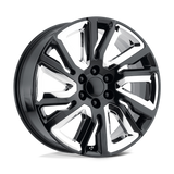 PR202 22X9 6X5.5 G-BLK CHR-ACC 28MM Performance Replicas