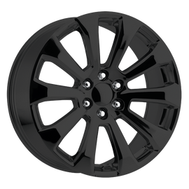 PR204 22X9 6X5.5 G-BLK 28MM Performance Replicas