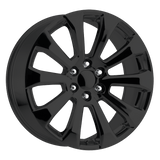 PR204 22X9 6X5.5 G-BLK 28MM Performance Replicas