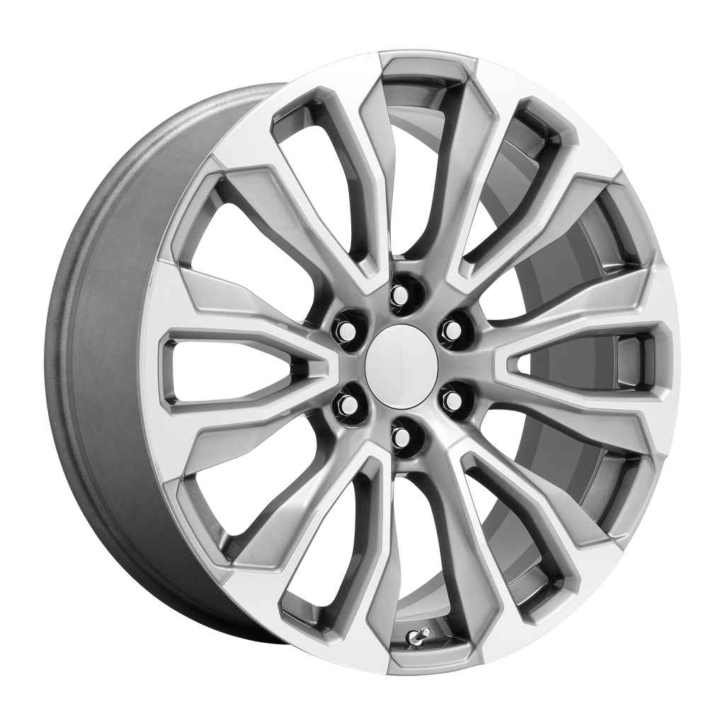 PR211 22X9 6X5.5 SLV MACH-FC 28MM Performance Replicas