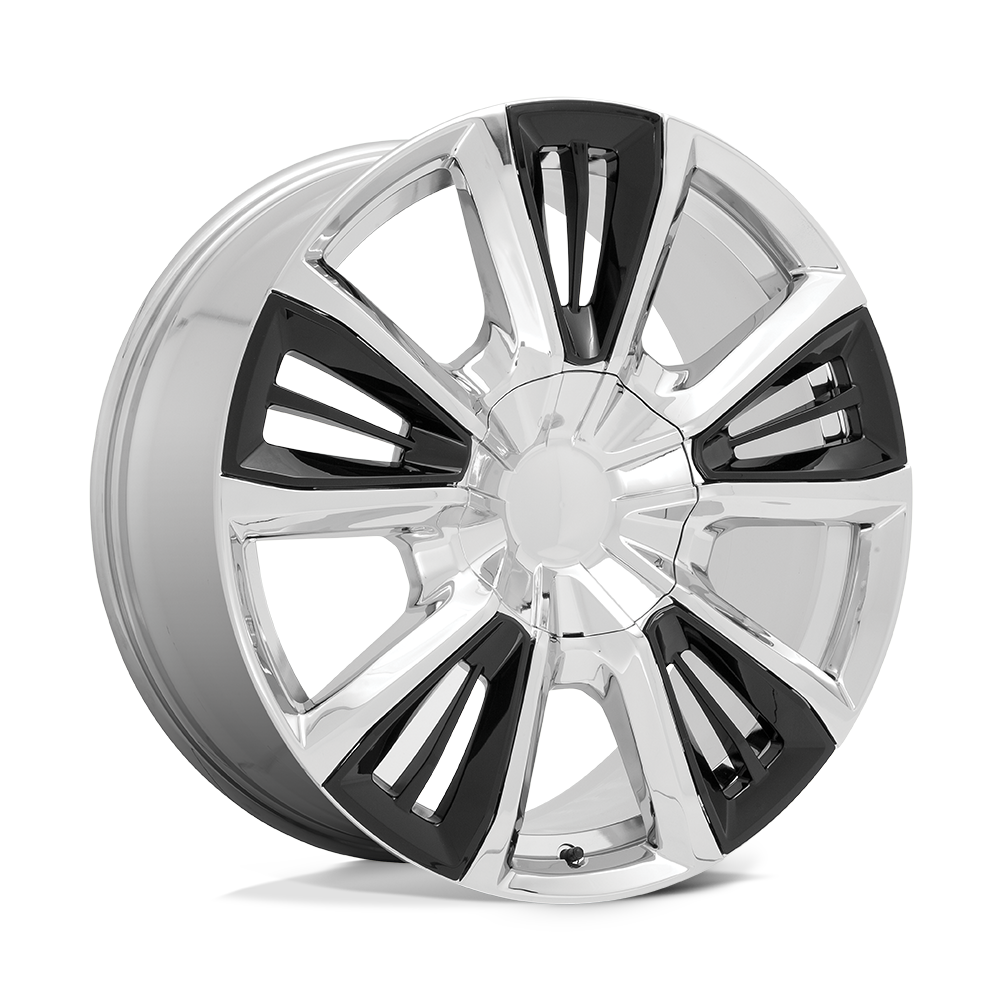 PR212 22X9 6X5.5 CHR BLK ACC 28MM Performance Replicas