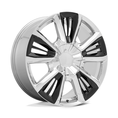 PR212 22X9 6X5.5 CHR BLK ACC 28MM Performance Replicas