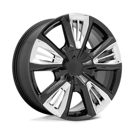 PR212 22X9 6X5.5 G-BLK CHR ACC 28MM Performance Replicas