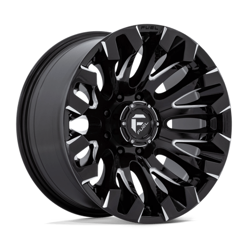 D828 20X10 8X170 G-BLK-MILL -18MM Fuel 1PC