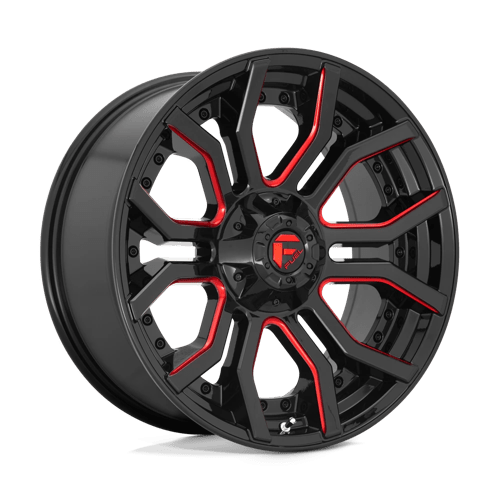 D712 20X10 5X5.0/5.5 GL-BLK-RTTC -18MM Fuel 1PC