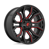 D712 22X10 8X170 GL-BLK-RTTC -18MM Fuel 1PC