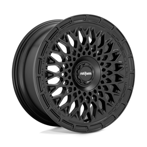 R174 19X8.5 5X112 M-BLK 45MM Rotiform