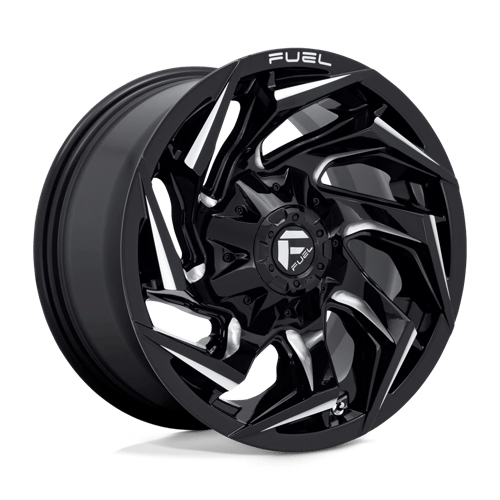 D753 22X10 8X6.5 GL-BLK-MIL -18MM Fuel 1PC