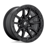 D679 17X9 5X5.0 MT-BLK -12MM Fuel 1PC