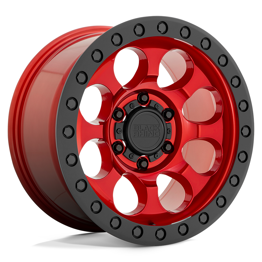 BRRIT 17X8.5 6X5.5 C-RED-BLKBLTS -30MM Black Rhino