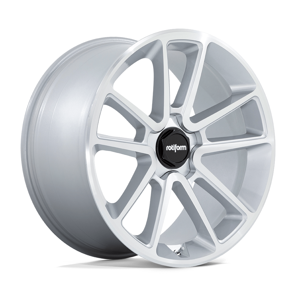 R192 21X10.5 5X112 GL-SLV-MACH-FC 38MM Rotiform