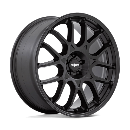 R195 21X10.5 5X120 MT-BLK 38MM Rotiform