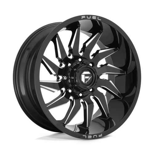 D744 20X10 5X5.0 GL-BLK-MIL -18MM Fuel 1PC