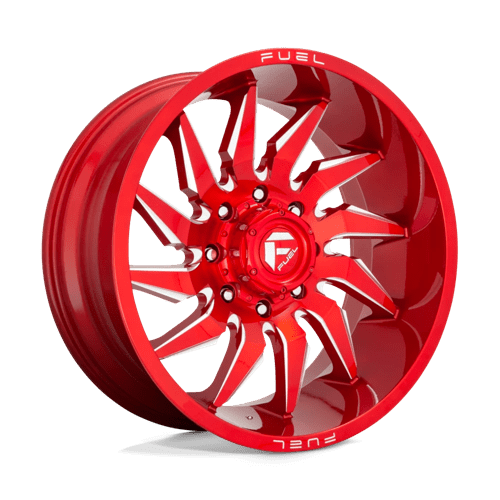 D745 22X10 6X135 GL-RED-MIL -18MM Fuel 1PC