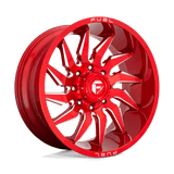 D745 22X10 6X135 GL-RED-MIL -18MM Fuel 1PC