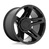 D763 20X10 BLANK MT-BLK -18MM (108-155) Fuel 1PC