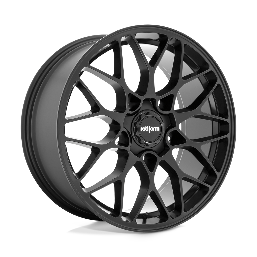 R190 19X10 BLANK MT-BLK 25MM (98-121) Rotiform