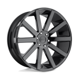 S219 24X10 5X5.5 GL-BLK 25MM DUB 1PC