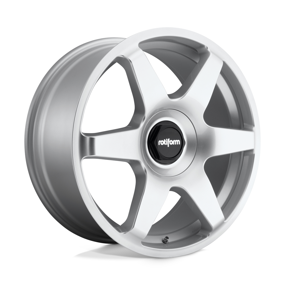 R114 18X8.5 BLANK GL-SLVR 45MM (0-0) Rotiform