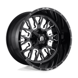 D611 22X10 6X135/5.5 GL-BLK-MIL 10MM Fuel 1PC