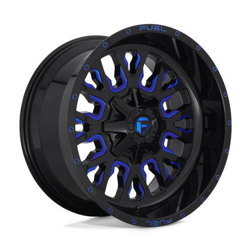 D645 17X9 5X4.5/5.0 GL-BLK-BTTC -12MM Fuel 1PC